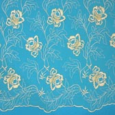 Hímzett menyasszonyi tüll - BEIGE/GOLD